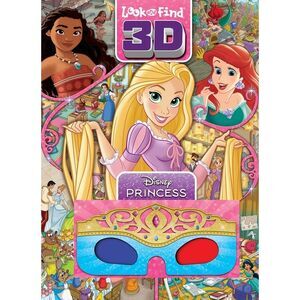 Disney Princess: Look and Find 3D -- Pi Kids